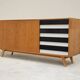 Black and white U 460 sideboard by Jiri Jiroutek for Interier Praha 1960