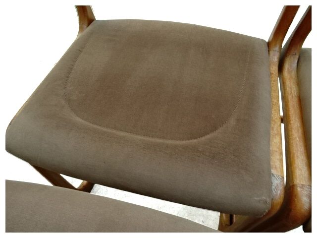 Set of 4 sleds chairs Baumann, 1960