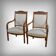 Paire de fauteuils, époque Empire – début XIXe