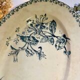 Oval dish, honeysuckle model