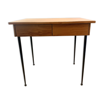 Small minimalist office 1960 mahogany