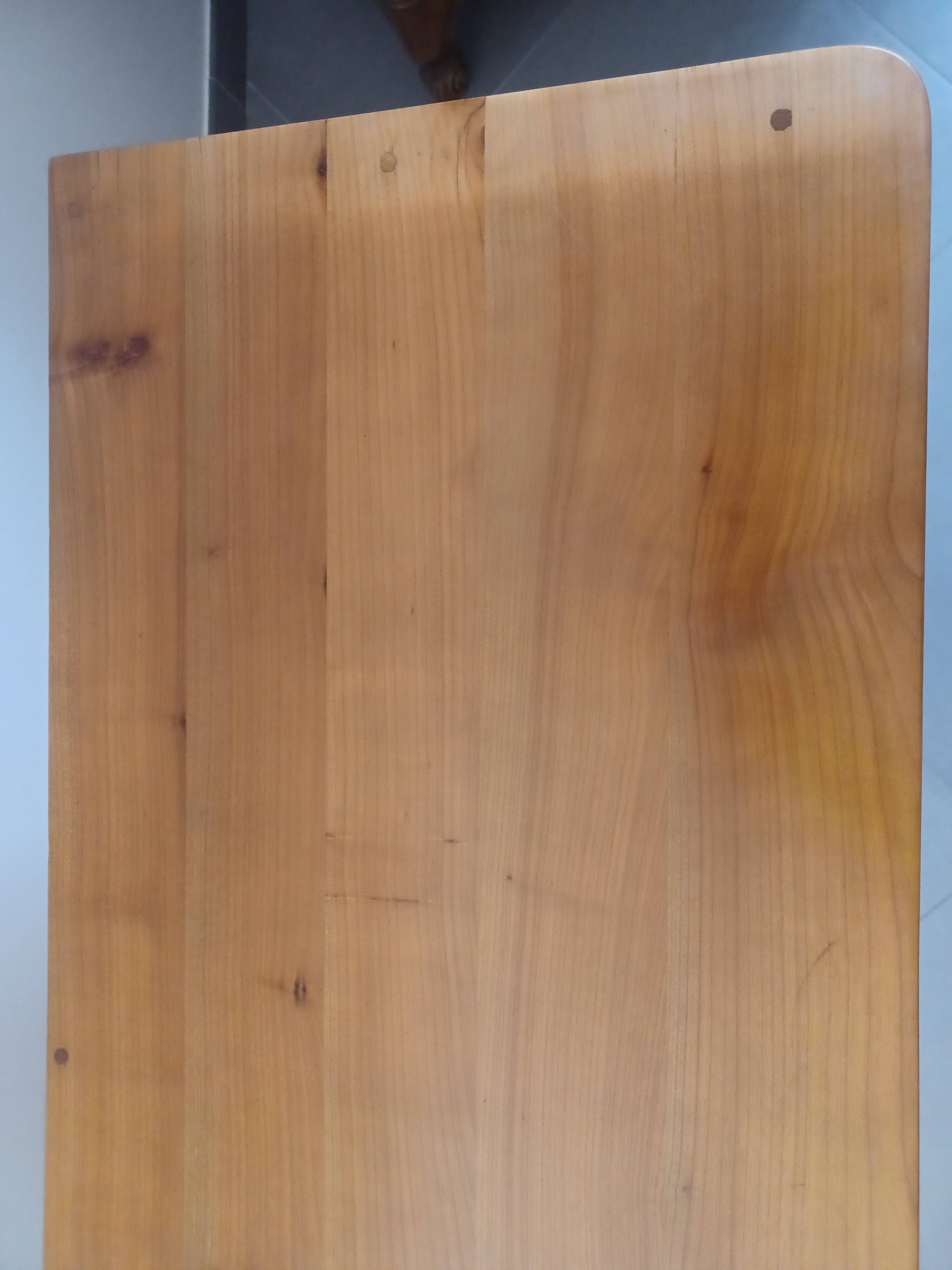 Cherry wood chest of drawers with four drawers