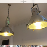 Lot de 2 suspensions industrielles