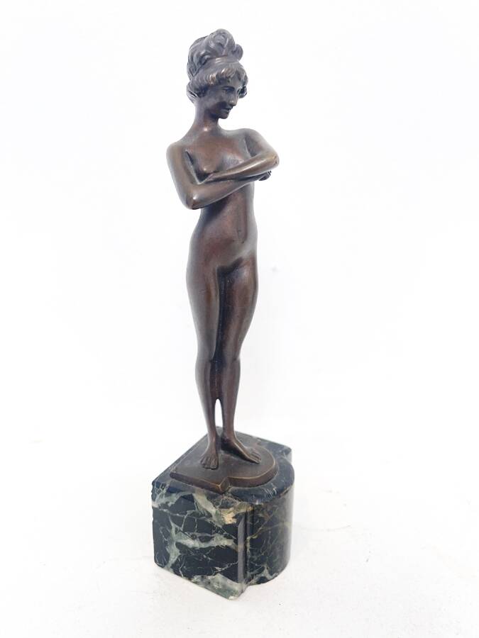 Art Deco bronze statuette – attributed to Paul Philippe, edition H. Hudès
