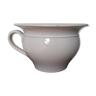 Enamelled earthenware pot with badonviller handle 30s