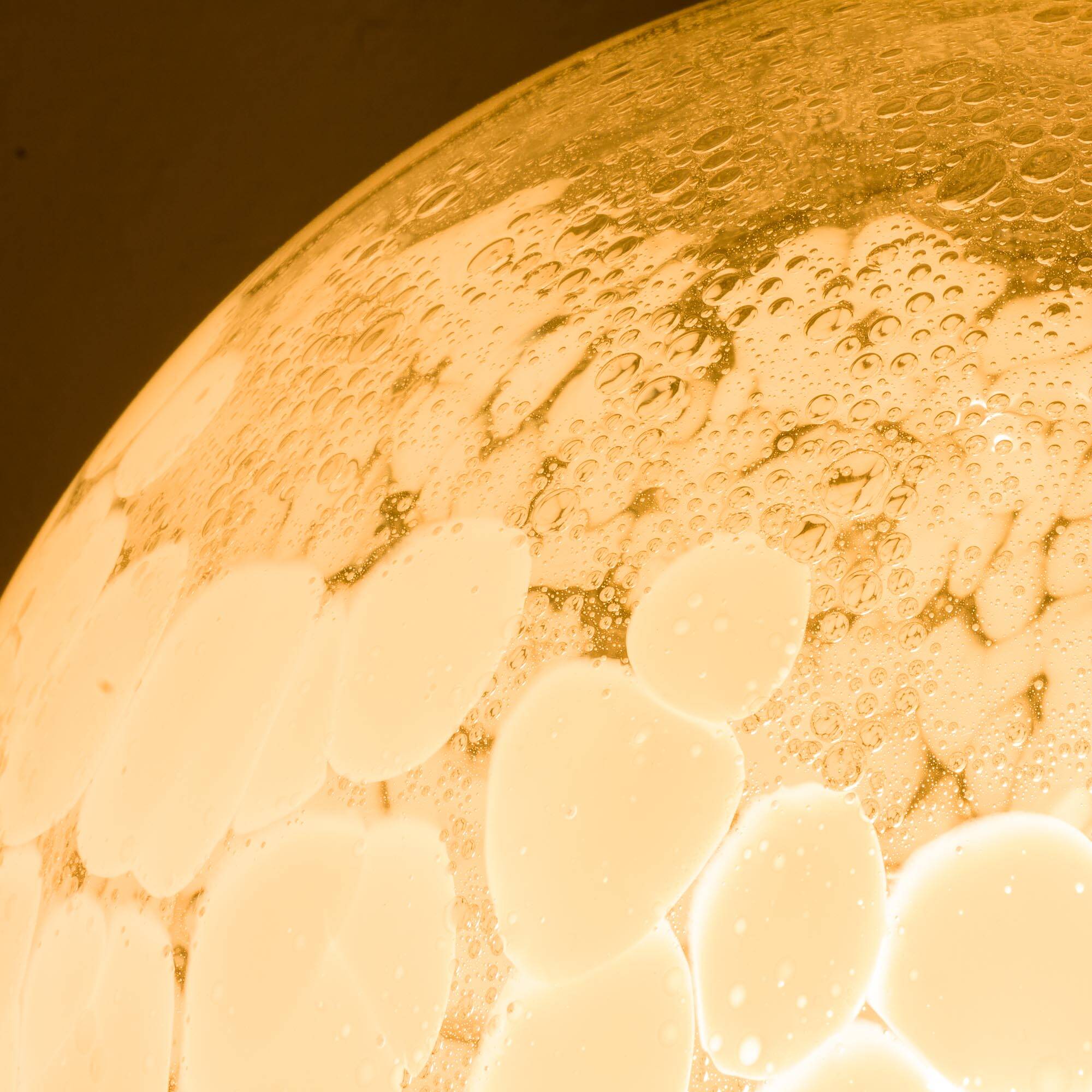 Space Age Murano glass  lamp by Carlo Nason, Mazzega, Italy, 1970s