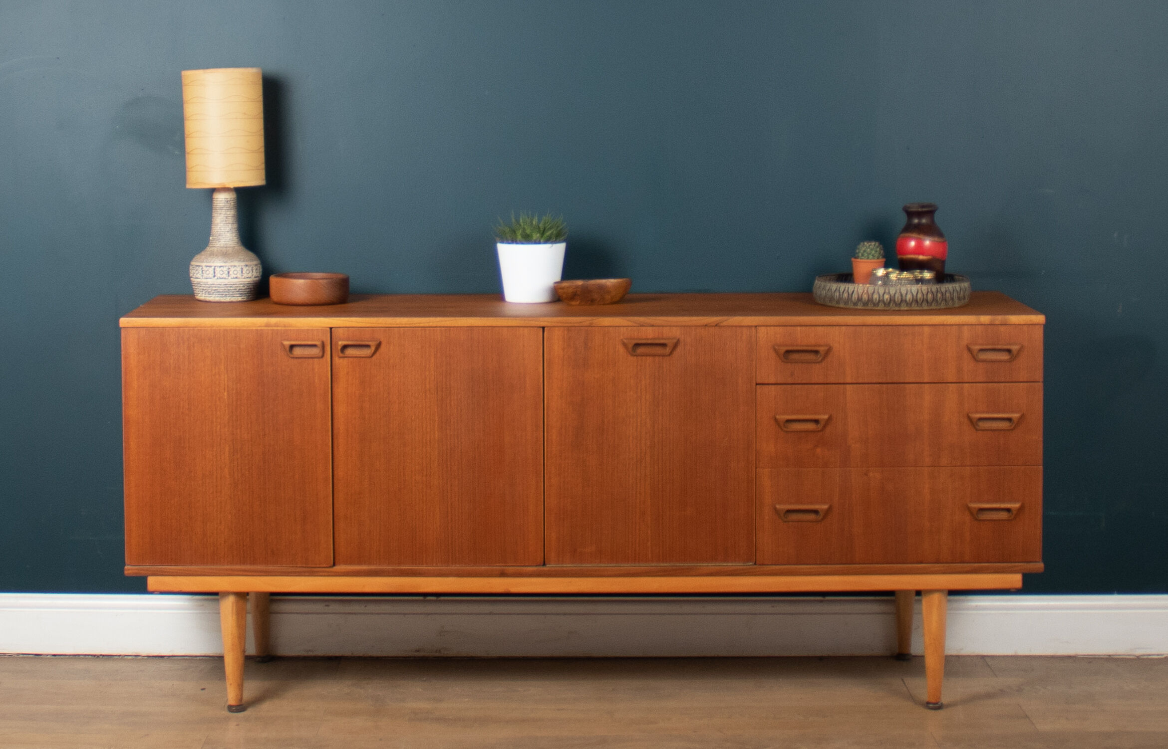 Retro Teak 1960s Danish Sideboard
