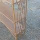 Rattan shelf