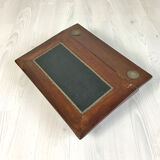 Writing desk XIX with mahogany veneer