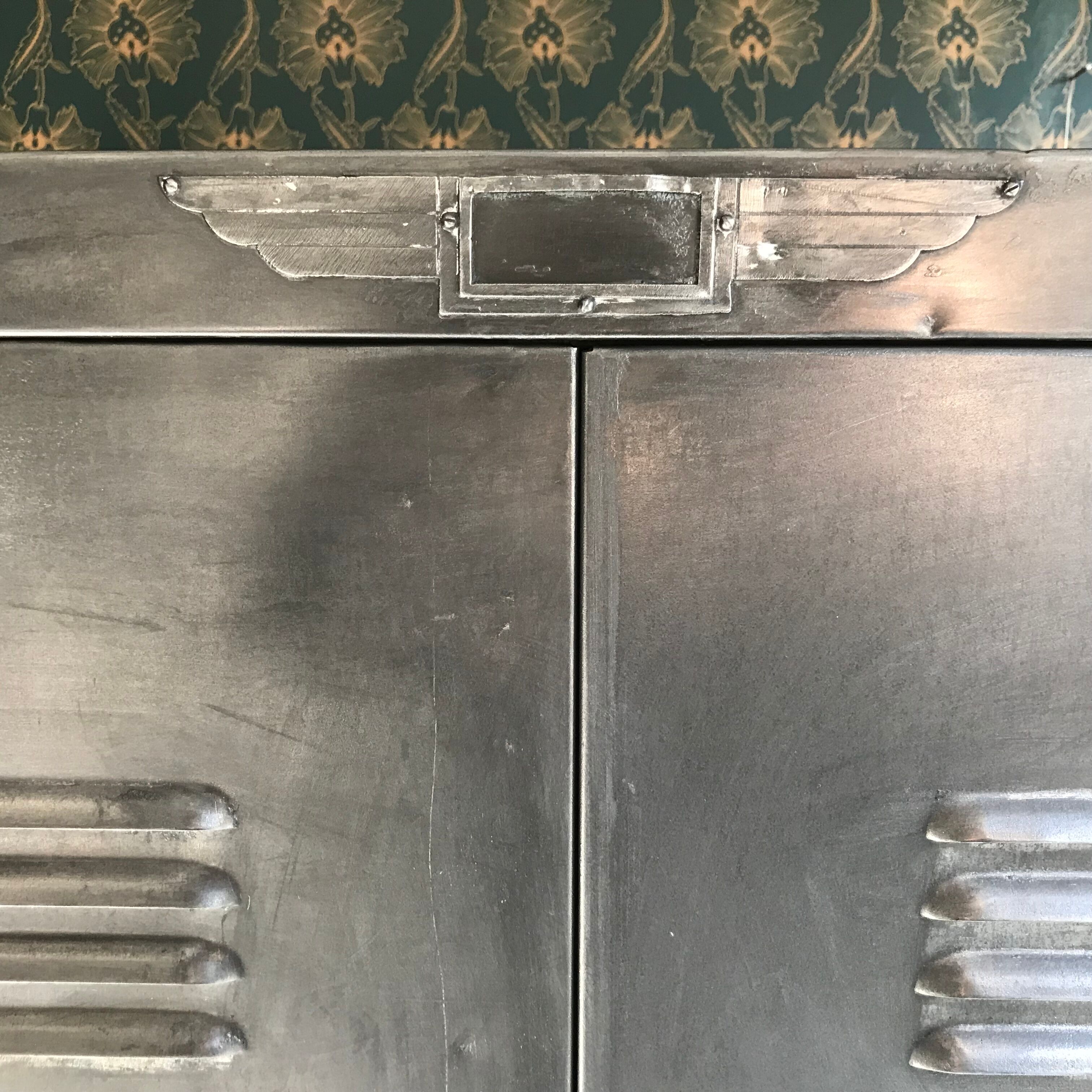 Metal locker room air force