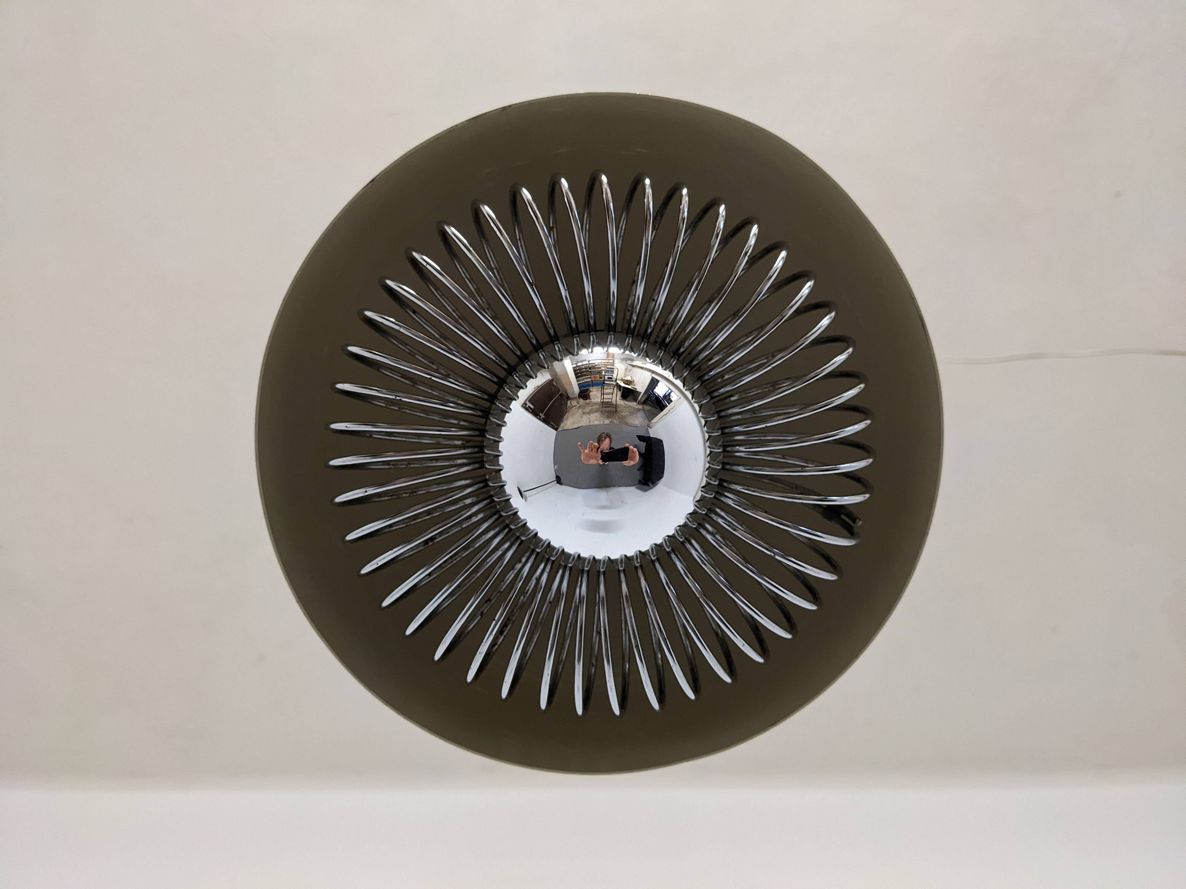 Space Age pendant lamp by Andrea Lazzari for Morozini of the 60s/70s
