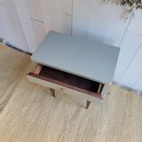 Renovated vintage bedside table