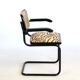 Chaise B64 tissu léopard