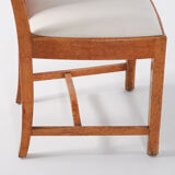 Pair of chairs in bramble wood from Nordiska Kompaniet