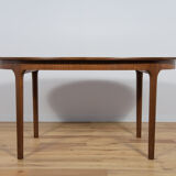 Table à manger ovale extensible en palissandre de McIntosh, années 1960