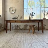 Table de ferme en pin, 1950