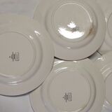 Sarreguemines digoin plates Juliette model