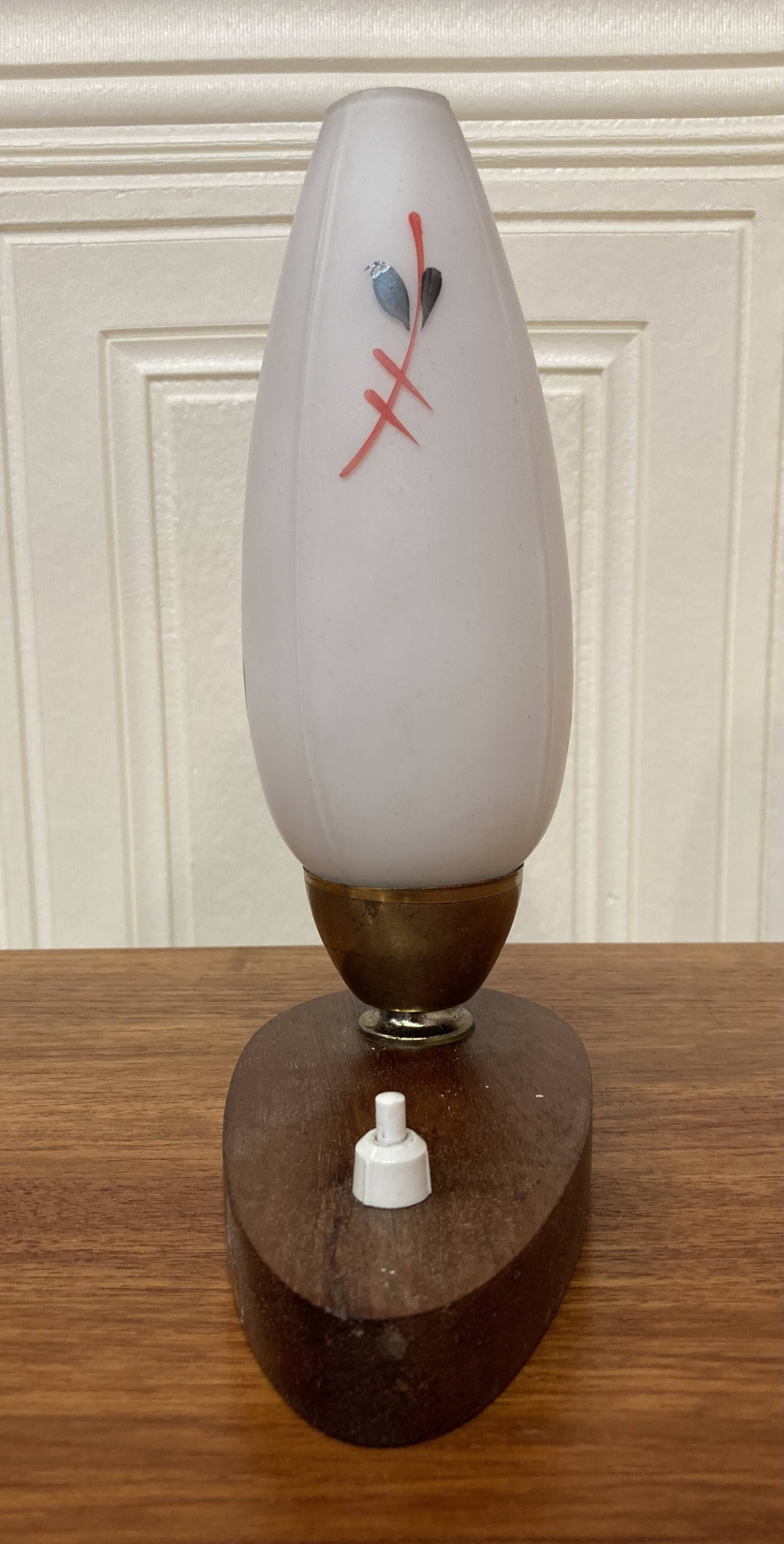 Elegant lamp Scandinavian design 1950.