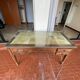Double-sided administrative desk in oak.