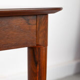 Extendable wooden dining table, manufactured by Lübke, Germany