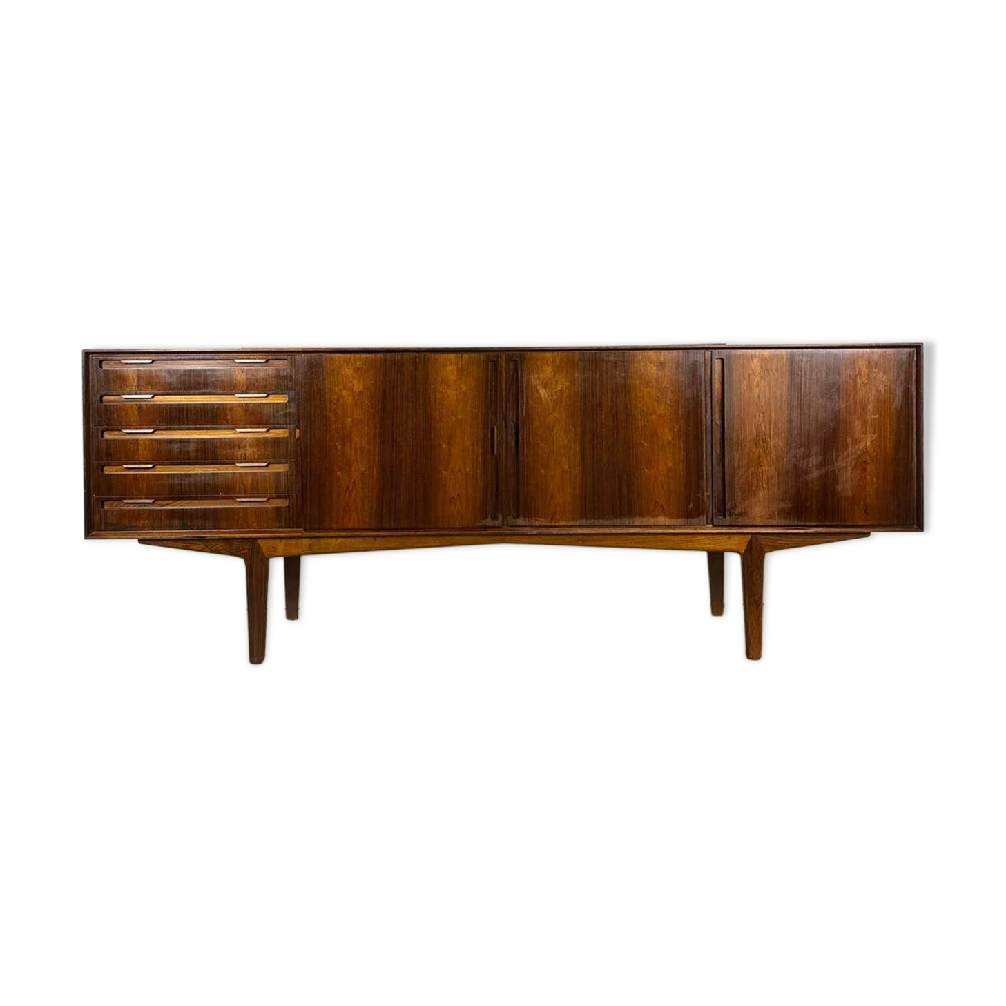 Buffet danois en palissandre – design moderne du milieu du siècle, 1960.