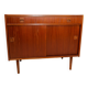 Scandinavian cabinet with sliding doors, 1960s