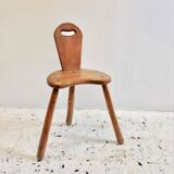 Brutalist low chair