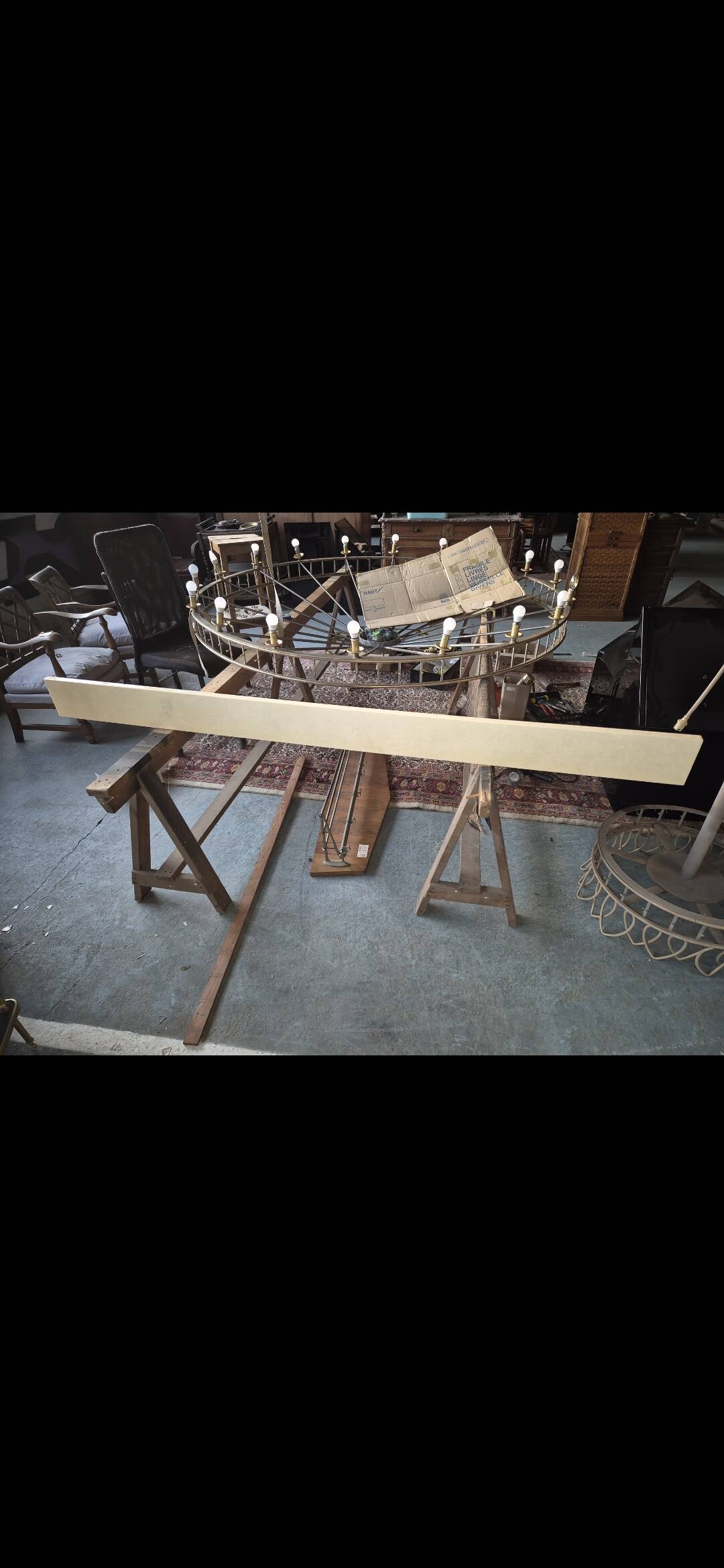 Lacquered bed by Eric Maville