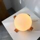 1980s pin support ball desk lamp