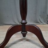 Small marble top pedestal table