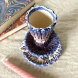 Brittany ceramic candle holder