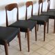 5 chaises scandinaves style Niels Otto Møller