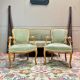 Louis XV Style Natural Wood Living Room, 19th Century