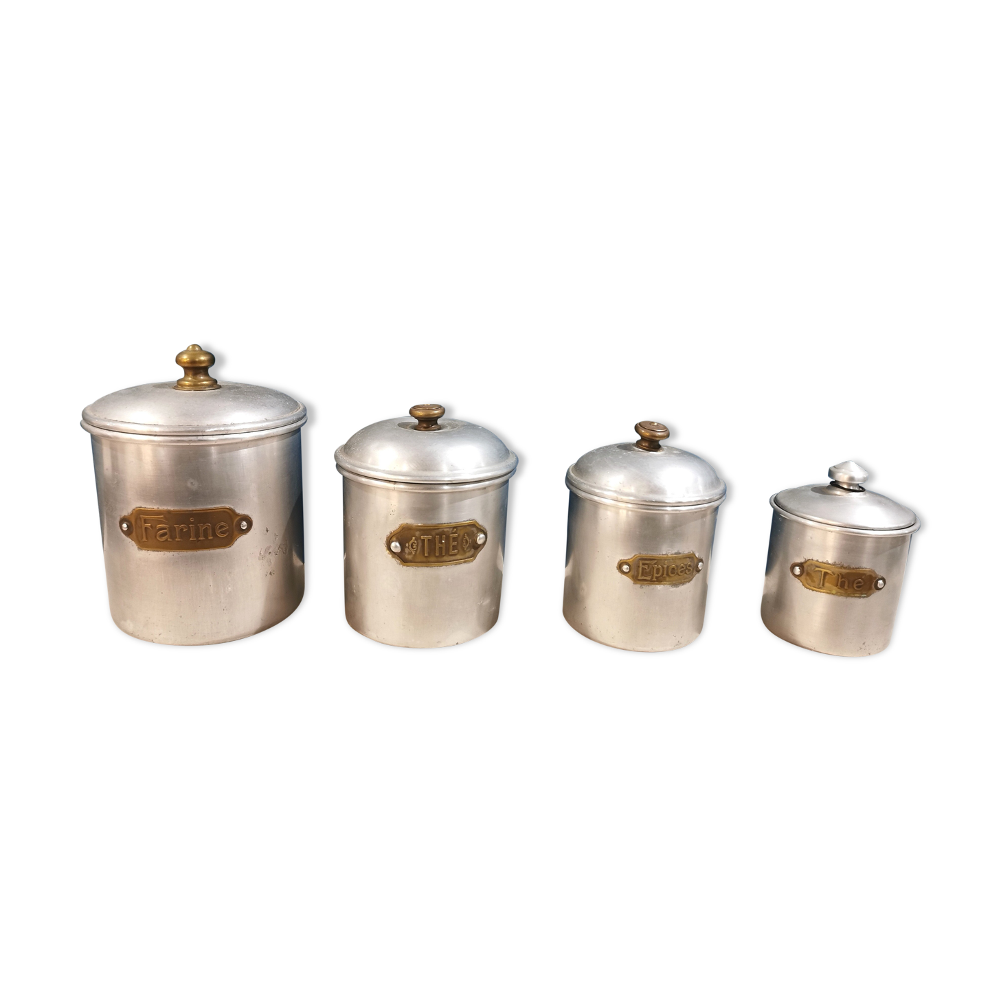 Set de 4 pots à épices