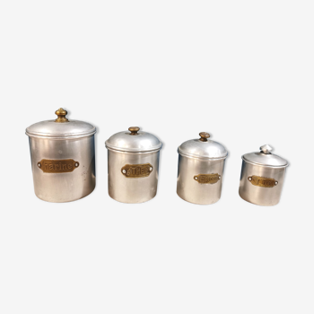 Set of 4 spice jars