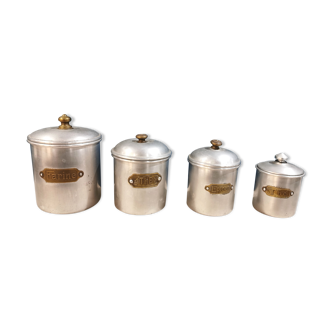 Set of 4 spice jars