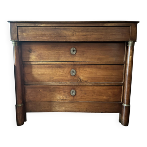 Commode d’époque Empire/Restauration - colonnes