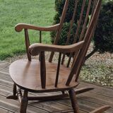 Wooden rocking chair