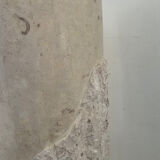 Vintage travertine column from the 70s-80s