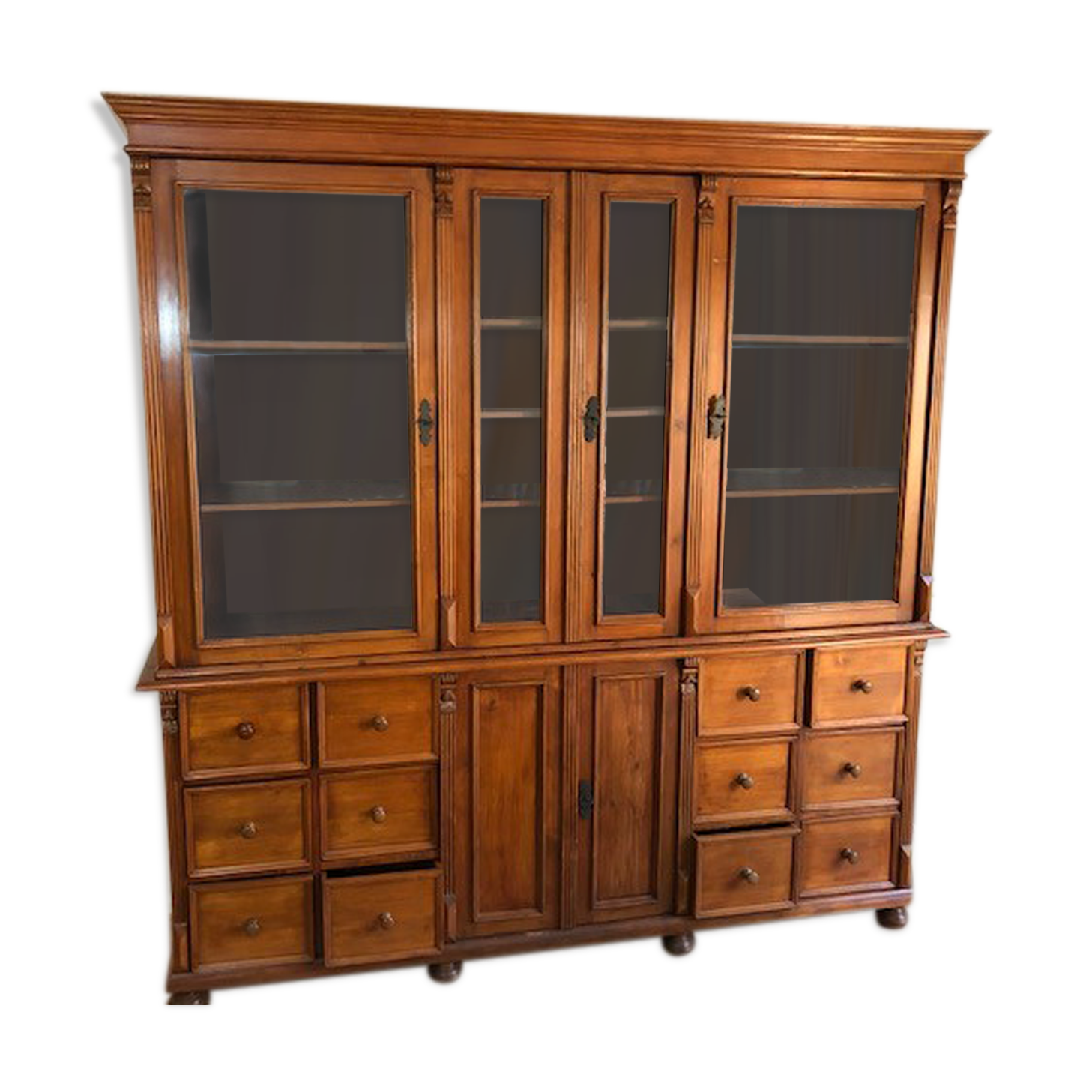 Vaisselier / Buffet / Showcase / Solid Wood / Industrial / Renovated with attention