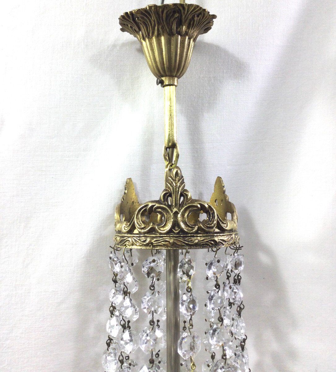 Hot air balloon chandelier with 1 Light