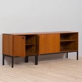 Set of 2 teak credenzas by Aksel Kjersgaard Danish sideboard, 1960s