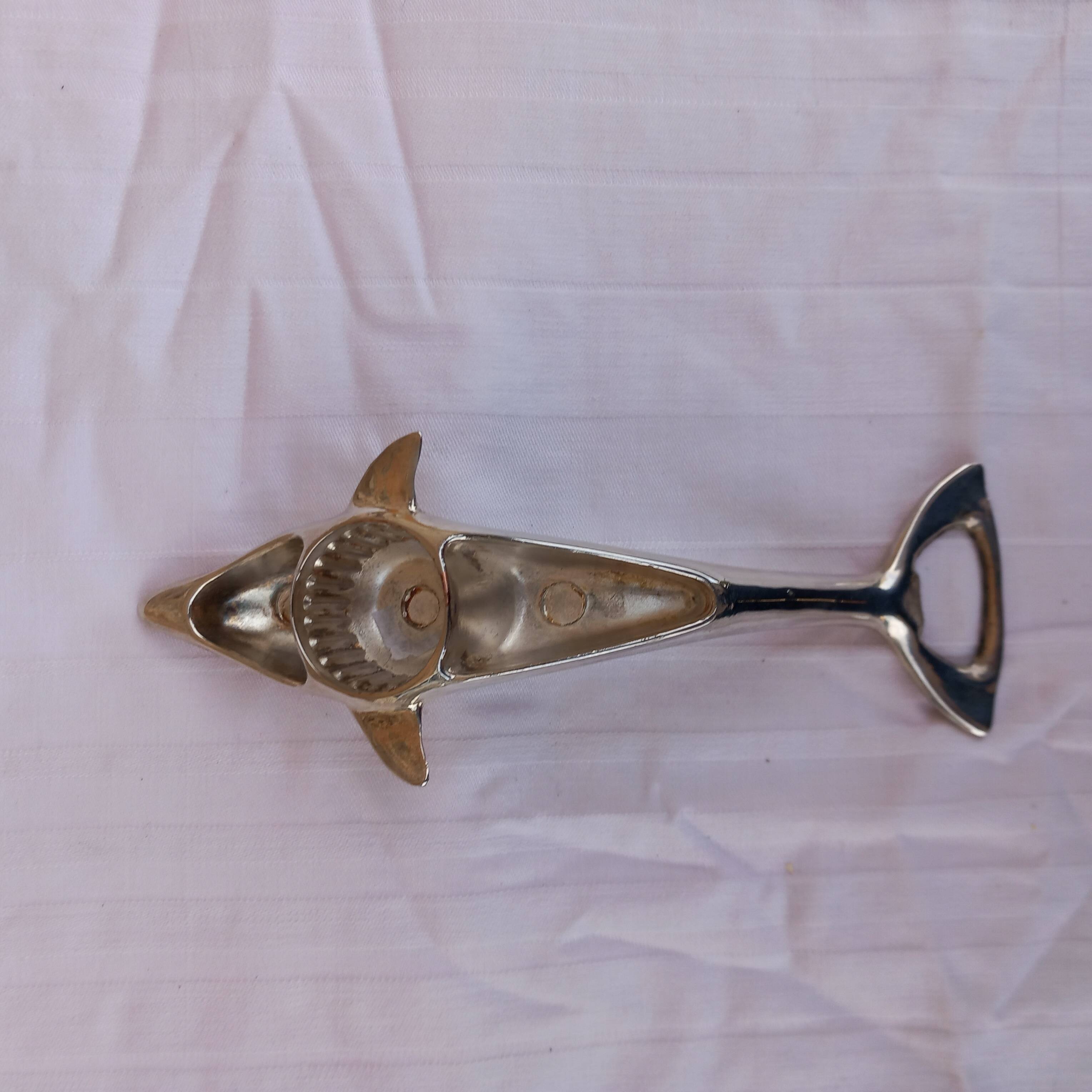 Dolphin bottle opener can opener