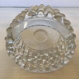 Vide poche cendrier bubble en verre moulé