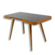 Opaxite glass coffee table, 1960´s, Czechoslovakia