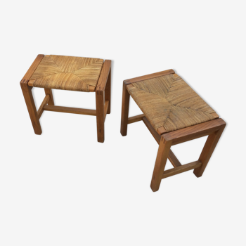 Pair of stools Maison Regain