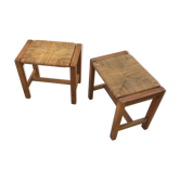Pair of stools Maison Regain