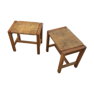 Pair of stools Maison Regain