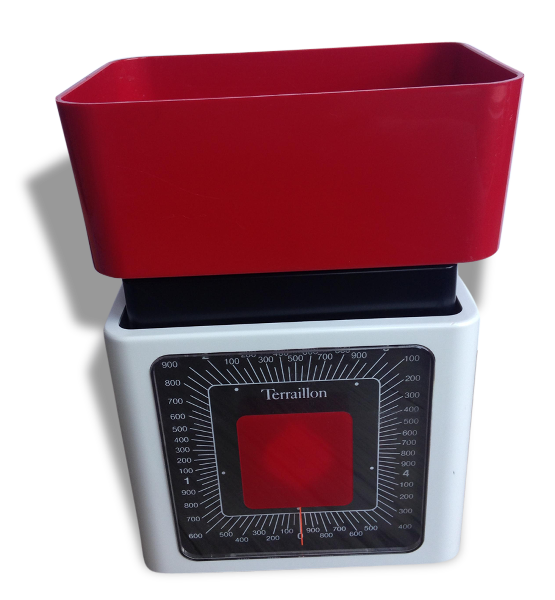 Balance De Cuisine Terraillon Vintage Années 70 - 5 Kg - Imitation Bois - Occasion