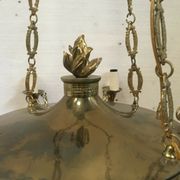 Empire style bronze chandelier Light fixture Palmette chandelier